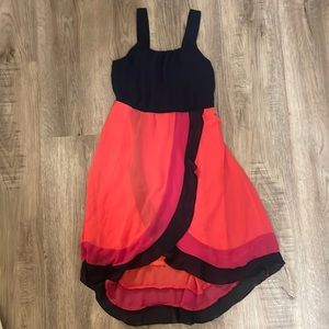 Paper Doll Black and Red Kids Casual Dress